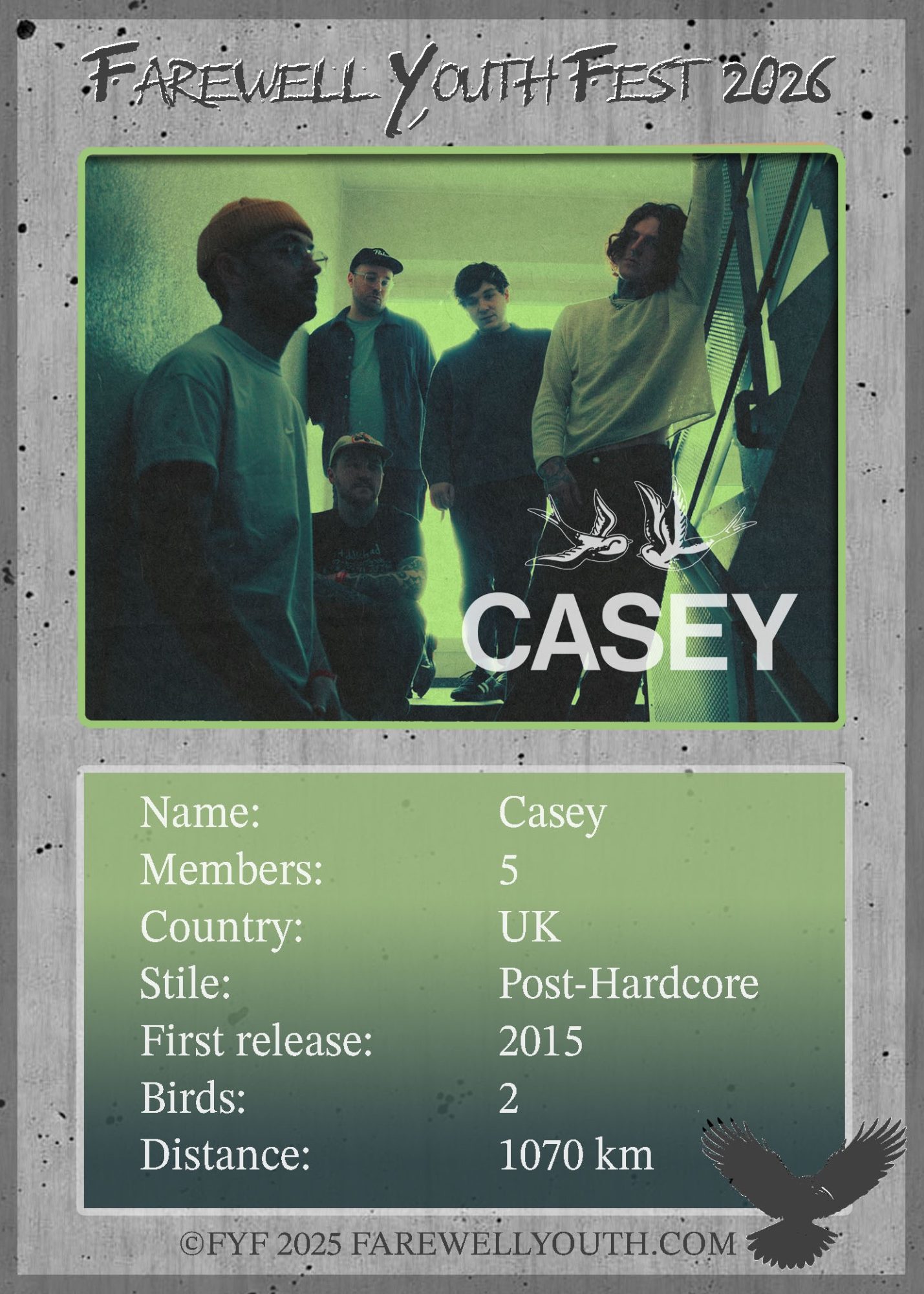 Casey - Info