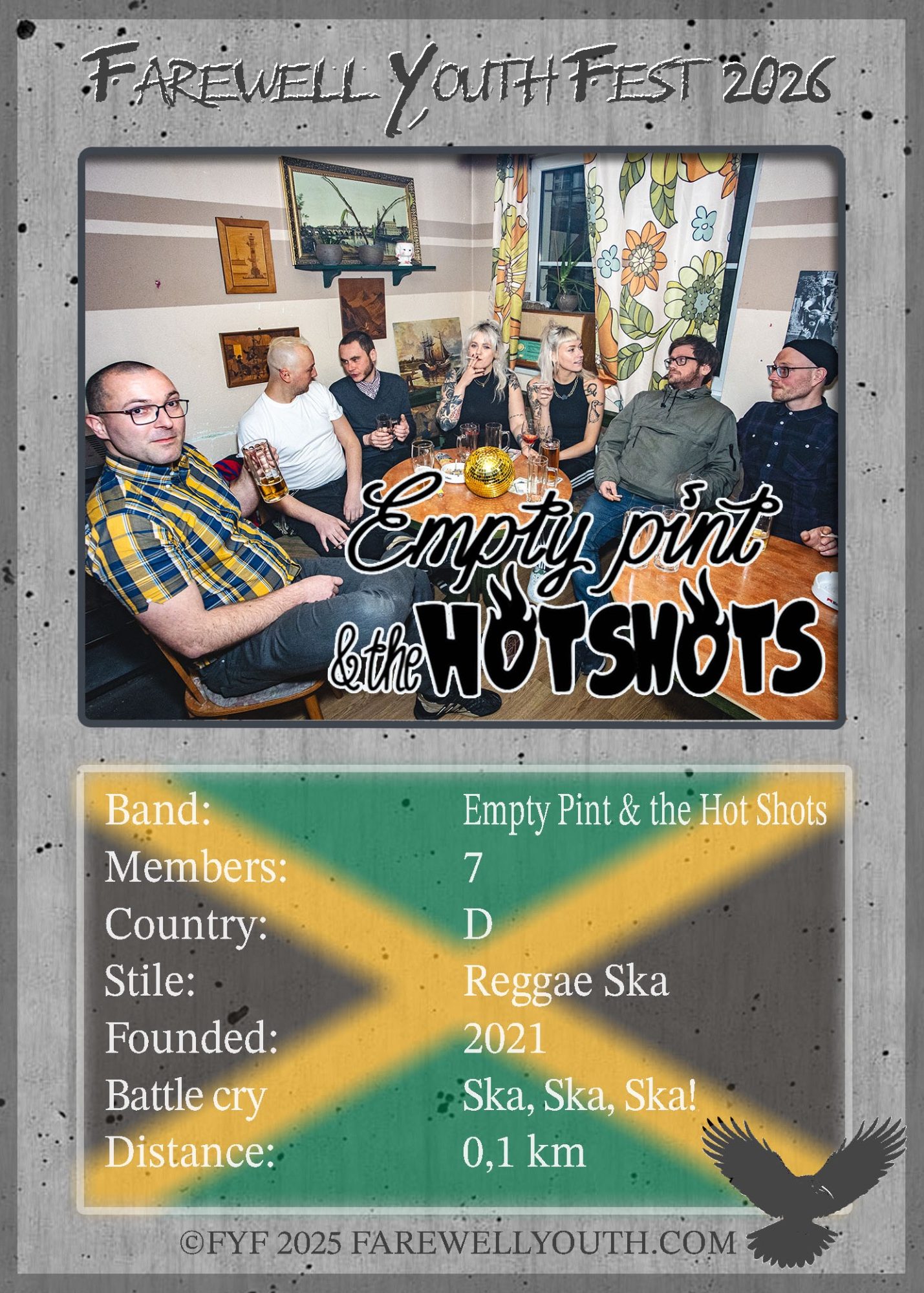Empty Pint and the Hot Shots - Info