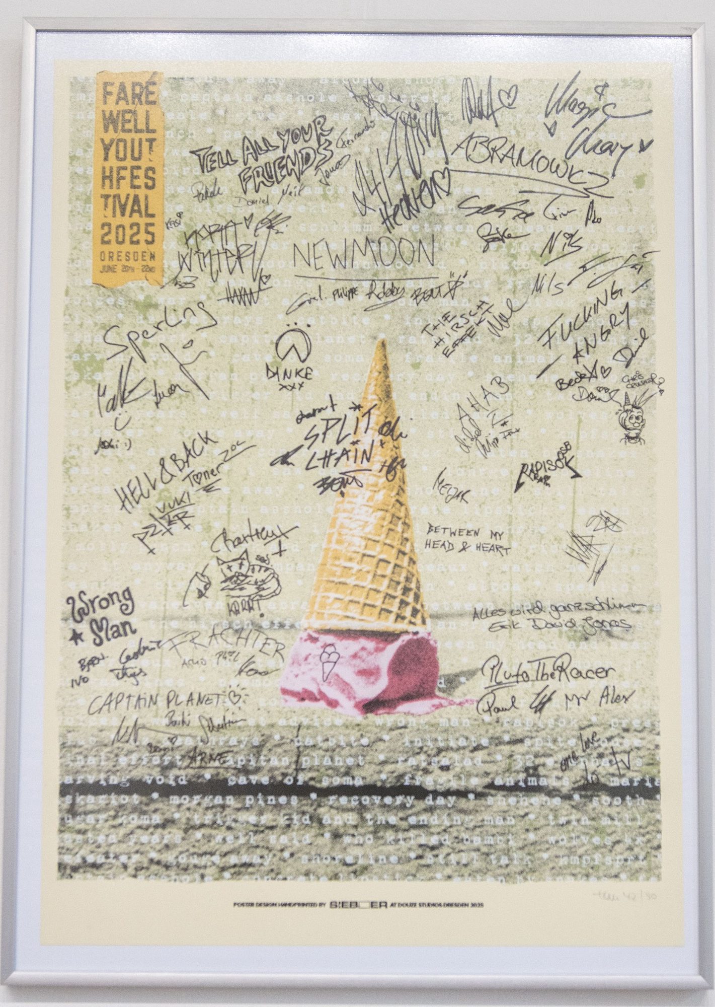 Plakat Samstag Farewel Youth Fest 2025